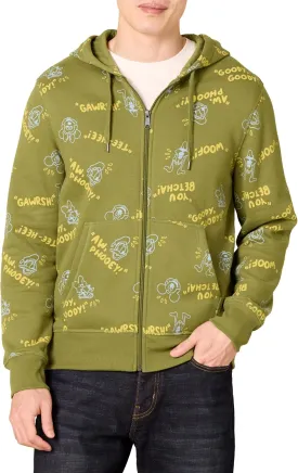 Amazon Essentials Disney | Marvel | Star Wars Men's Fleece Full-Zip Hoodie Sweatshirts (Available in Big & Tall)
