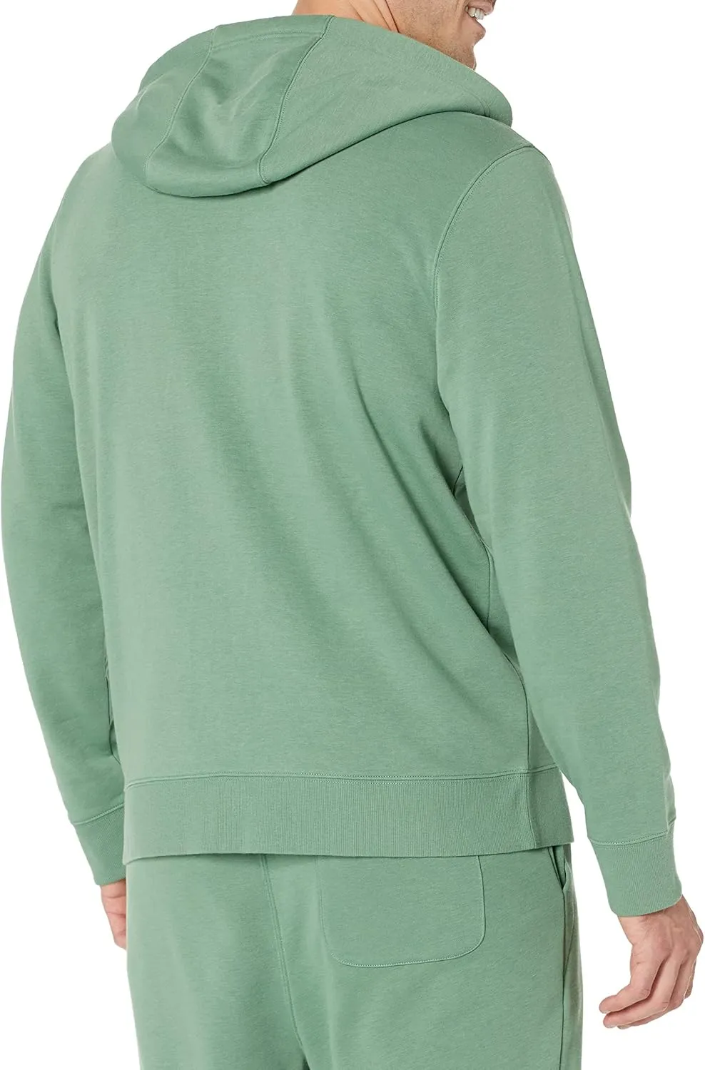 Amazon Essentials Men's Long-Sleeve French Terry Full-Zip Hoodie (Available in Big & Tall)