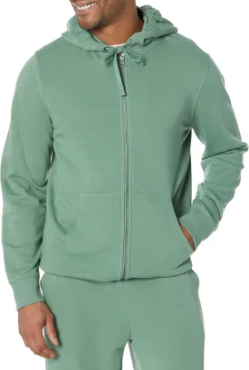 Amazon Essentials Men's Long-Sleeve French Terry Full-Zip Hoodie (Available in Big & Tall)