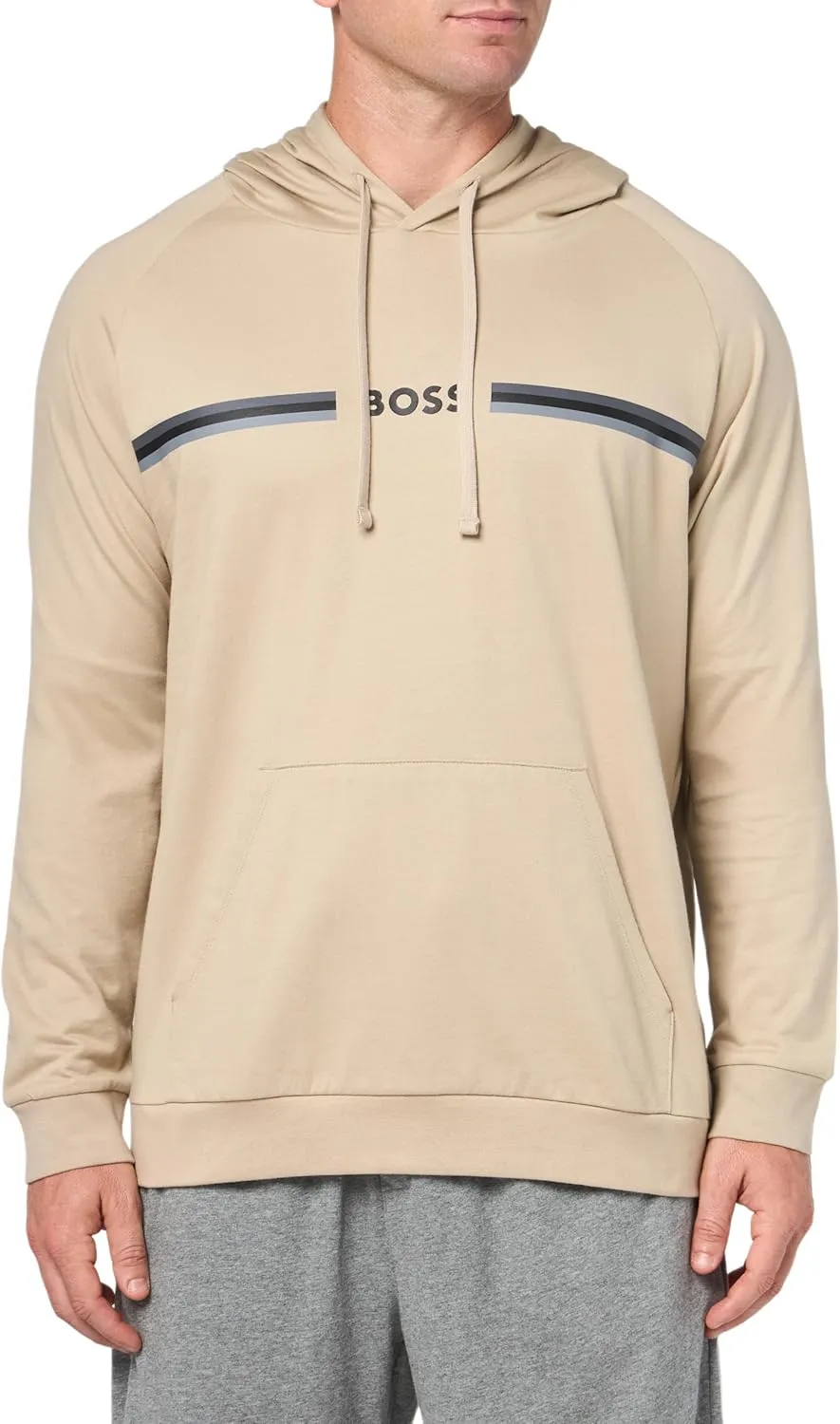 BOSS Men's Authentic Pullover Hooded Sweatshirt