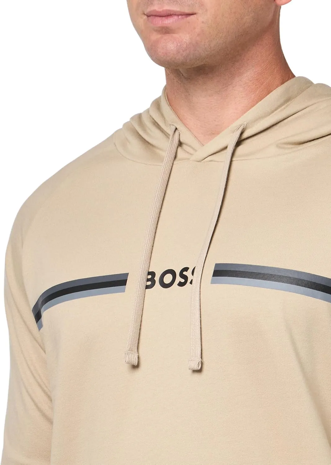 BOSS Men's Authentic Pullover Hooded Sweatshirt